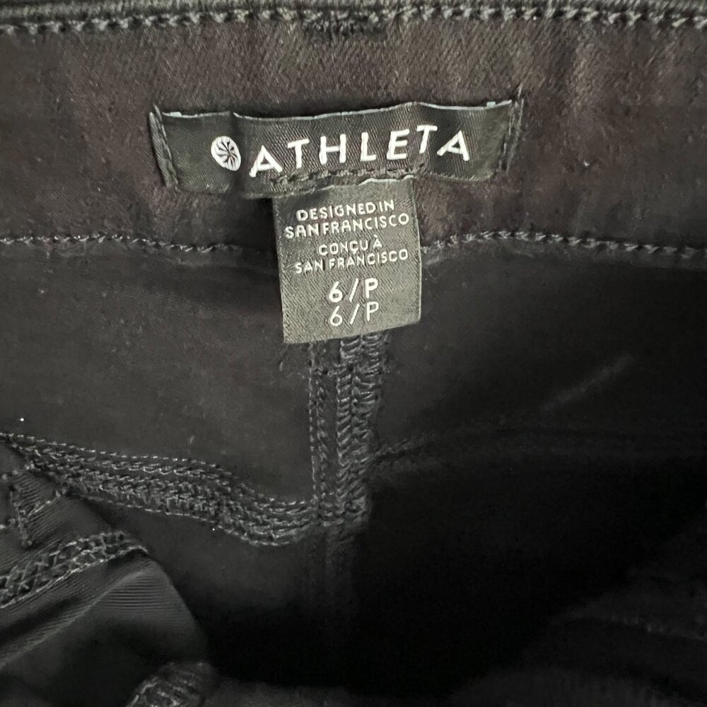 Athleta Flex Ultra Skinny Jean Pant in Black, Size 6 Petite - Picture 6 of 7